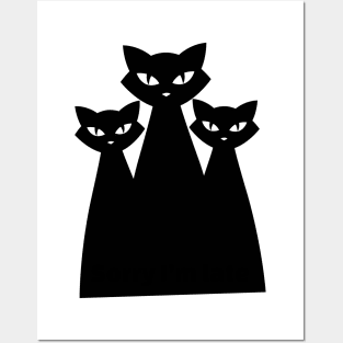 Black Cat Posters and Art